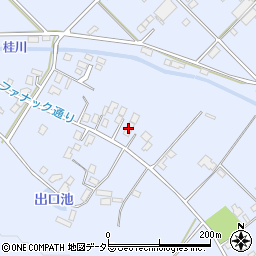 桂川荘周辺の地図
