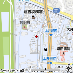 鳥取県倉吉市上井503-37周辺の地図