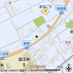鳥取県米子市淀江町西原1143周辺の地図