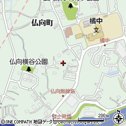 神奈川県横浜市保土ケ谷区仏向町1422-75周辺の地図