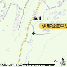 長野県飯田市箱川446-3周辺の地図