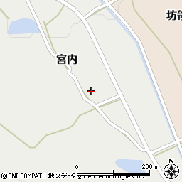 鳥取県西伯郡大山町宮内128周辺の地図