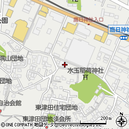 島根県松江市東津田町1401周辺の地図