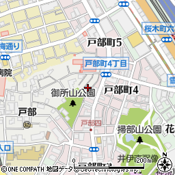 神奈川県横浜市西区御所山町75周辺の地図