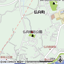 神奈川県横浜市保土ケ谷区仏向町1406周辺の地図