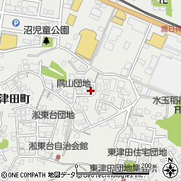島根県松江市東津田町1423周辺の地図