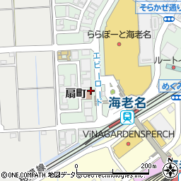 ローソン海老名駅西口店周辺の地図