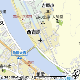 京都府舞鶴市西吉原196周辺の地図