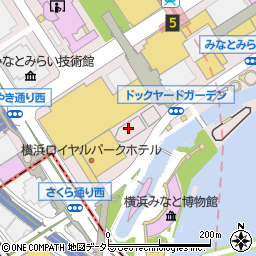 なかめのてっぺん 横浜みなとみらい周辺の地図