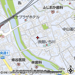 岐阜県恵那市大井町127周辺の地図
