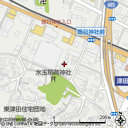 島根県松江市東津田町1250周辺の地図