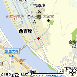 京都府舞鶴市西吉原81周辺の地図