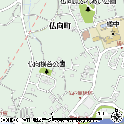 神奈川県横浜市保土ケ谷区仏向町1425周辺の地図