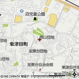島根県松江市東津田町1433周辺の地図