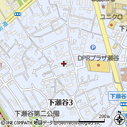 神奈川県横浜市瀬谷区下瀬谷3丁目10周辺の地図