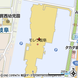 ＭＡＬＥ＆Ｃｏ．モレラ岐阜店周辺の地図