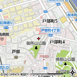 神奈川県横浜市西区御所山町73周辺の地図