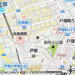神奈川県横浜市西区御所山町47周辺の地図