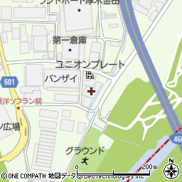 神奈川県厚木市金田996周辺の地図