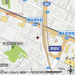 島根県松江市東津田町1267周辺の地図