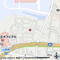 岐阜県美濃加茂市蜂屋町上蜂屋3491周辺の地図