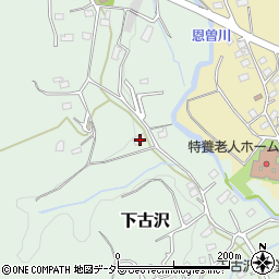 神奈川県厚木市下古沢627周辺の地図