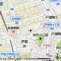 神奈川県横浜市西区御所山町43周辺の地図