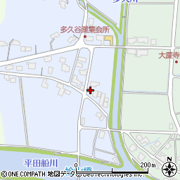 島根県出雲市多久谷町91周辺の地図