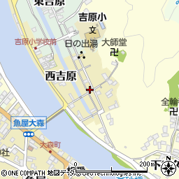 京都府舞鶴市西吉原80周辺の地図