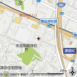 島根県松江市東津田町1251周辺の地図