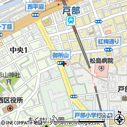 東京ガス横浜中央エネルギー株式会社周辺の地図