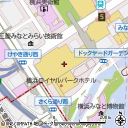 スターバックスコーヒー横浜ランドマークプラザ店周辺の地図