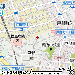 神奈川県横浜市西区御所山町45周辺の地図