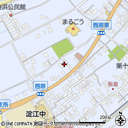 鳥取県米子市淀江町西原1161-5周辺の地図