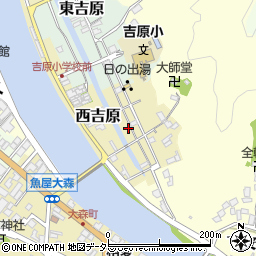 京都府舞鶴市西吉原127-1周辺の地図