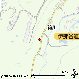 長野県飯田市箱川157周辺の地図