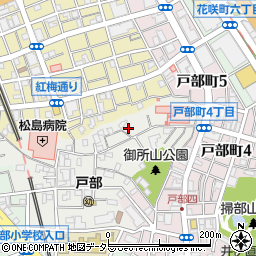 神奈川県横浜市西区御所山町60-7周辺の地図