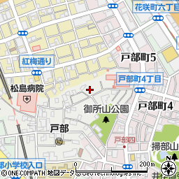 神奈川県横浜市西区御所山町69周辺の地図