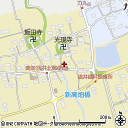 滋賀県長浜市高畑町189周辺の地図