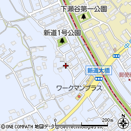 上和田バザールそばパーキング周辺の地図