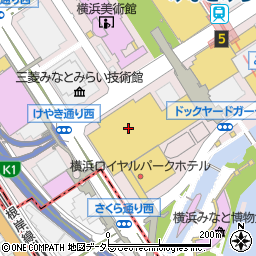 ドラゴンカルビ みらい横丁 横浜 ランドマークプラザ店周辺の地図