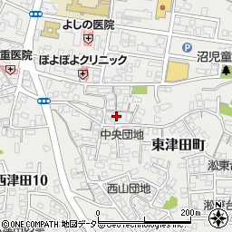 島根県松江市東津田町1452周辺の地図