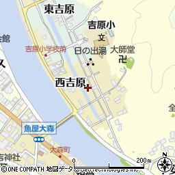 京都府舞鶴市西吉原132周辺の地図