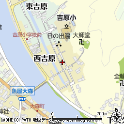 京都府舞鶴市西吉原71周辺の地図