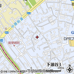 神奈川県横浜市瀬谷区下瀬谷3丁目21周辺の地図