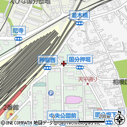 ガッツレンタカー海老名駅前店周辺の地図