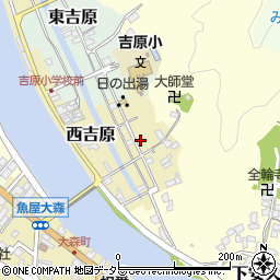 京都府舞鶴市西吉原20周辺の地図