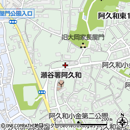 神奈川県横浜市瀬谷区阿久和東1丁目6周辺の地図