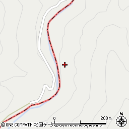 タライゴヤ沢周辺の地図