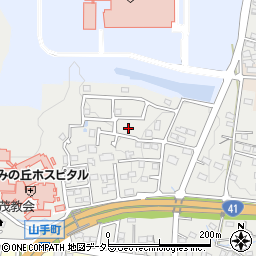 岐阜県美濃加茂市蜂屋町上蜂屋3487周辺の地図